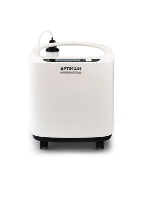 Concentrateur d’oxygène silencieux avec nébuliseur OPTIMOX-5 – 5 L/min pour oxygénothérapie