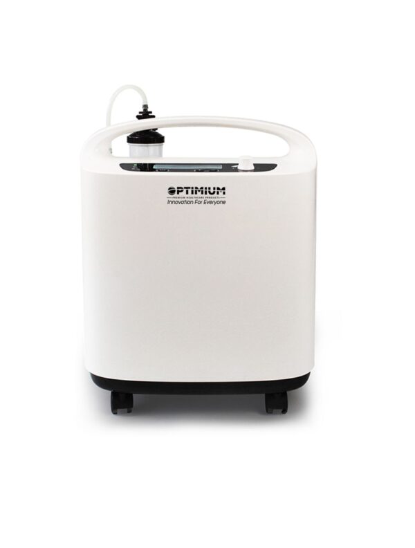 Concentrateur d’oxygène silencieux avec nébuliseur OPTIMOX-5 – 5 L/min pour oxygénothérapie