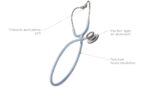 Stéthoscope simple/double Pavillon Pulse/Dual-pulse de Spengler
