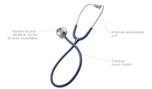 Stéthoscope Spengler Magister Double Pavillon polyvalent