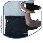 Ceinture de Soutien Lombaire Renforcée – Compression et Maintien Optimal du Dos